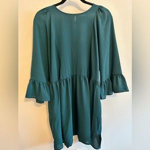 NWT ASOS Mini Baby Doll Dress (teal)